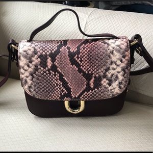 J. Crew leather two tone purse